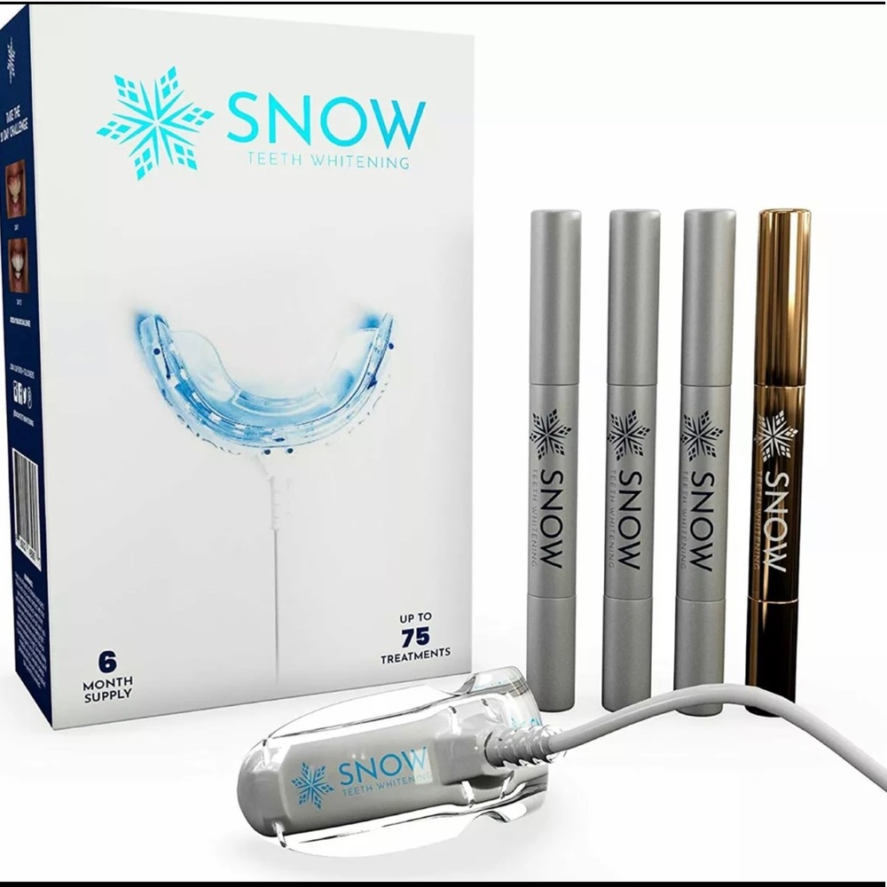 Snow The Original At Home Teeth Whitening System 6 Month Supply New Sealed